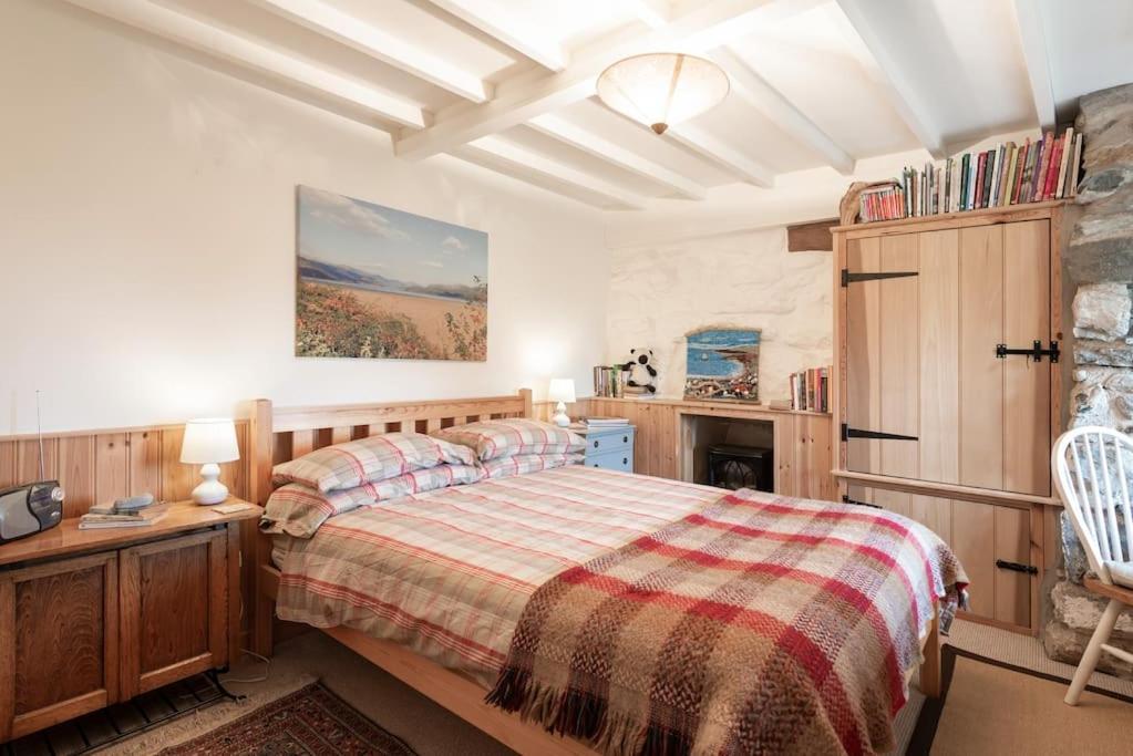 Traditional Stone Cottage With Sea Views In Snowdonia National Park Brynkir Zewnętrze zdjęcie